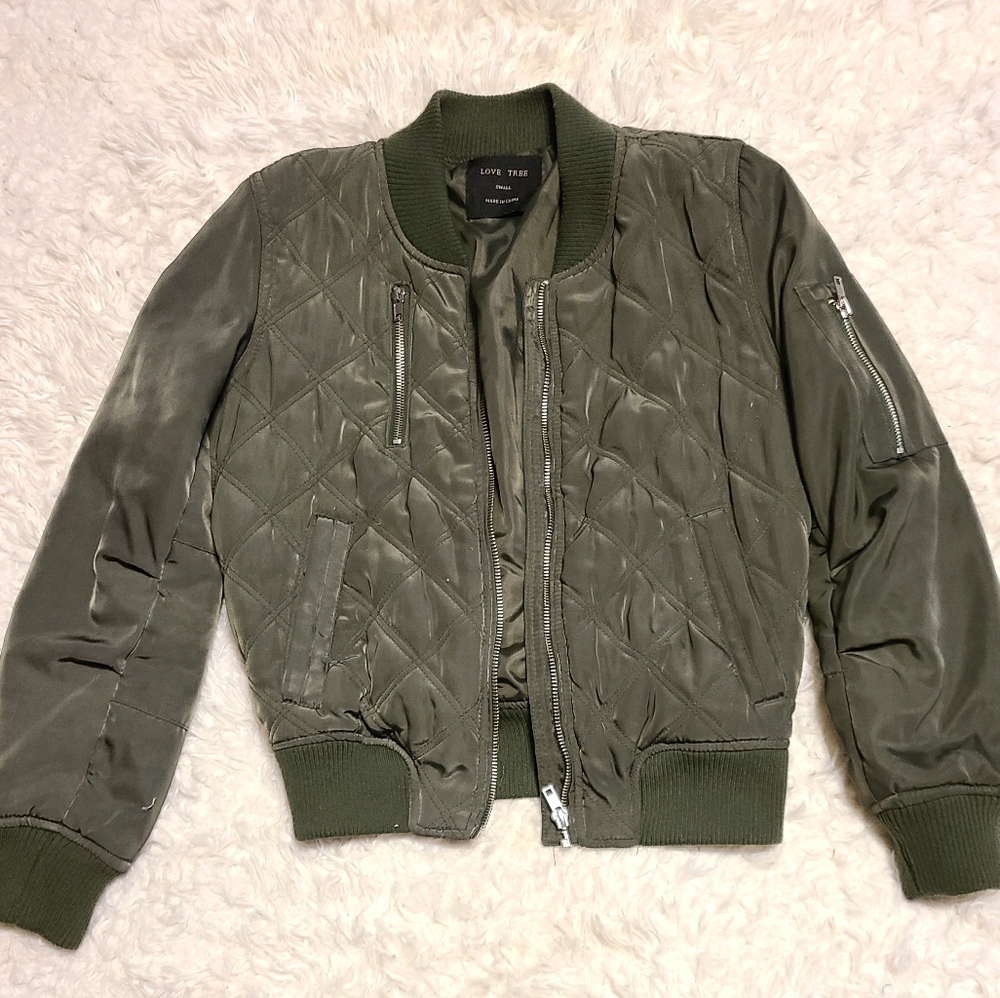 Love Tree bomber jacket